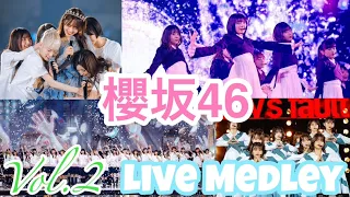【作業用】櫻坂46 ライブメドレーVol.2【Sakurazaka46】