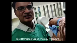 Disc Herniation Ozone Therapy Complete Procedure By Dr.Yousuf Memon