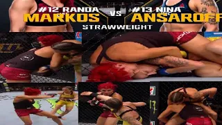 NO FOOTAGE: UFC Calgary Randa Markos Vs Nina Ansaroff POST FIGHT ANALYSIS