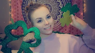 ASMR! St. Patrick's Day Tapping! ☘️ 💚￼ ( short nails)