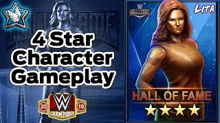 4 Star Character Gameplay, Lita "Hall of Fame"-WWE Champions