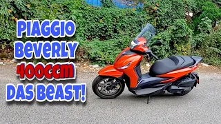 Piaggio Beverly 400 - 35PS - 37,7 Nm - Super Teil - 2 Dinge, die mich allerdings stören...