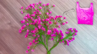 How to make a Pink Baby’s breath flower