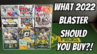 WHAT 2022 NFL BLASTER SHOULD YOU BUY?! Prizm, Optic, Select, & More!