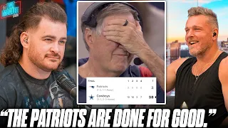 Boston Connor Officially Declares The Patriots DEAD?! | Pat McAfee Show