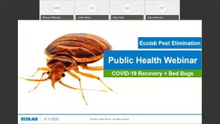 Ecolab Pest Elimination Public Health Webinar