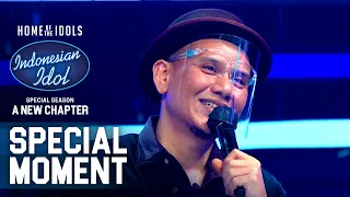 Lewat Lagu Yang Dinyanyikan Sharen, Fadly Padi Reborn Tersentuh - Indonesian Idol 2021