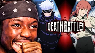 Gojo Vs Makima Death Battle is PEAK [ Reaction ]