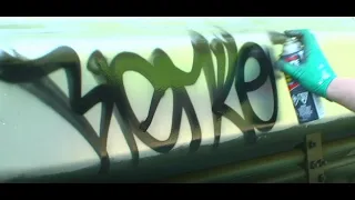 BIG MILES SDK - Graffiti Video - RAW Audio - Stompdown Killaz