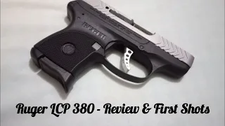 Ruger LCP 380 - Review & First Shots