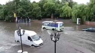 Ливень. Бердянск.