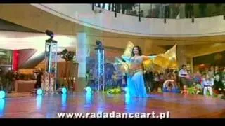 Radosława RADA Bogusławska bellydance isis wings RADA DANCE ART