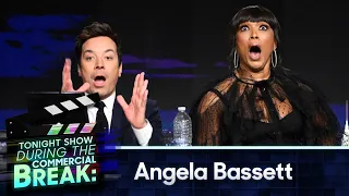 During Commercial Break: Angela Bassett Attempts to Do the Thing | The Tonight Show