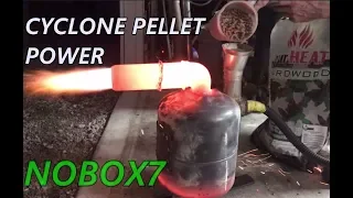 Wood pellet burner for Johnas (SUPERCHARGED)