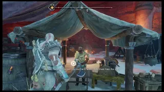 God of War Ragnarök eye of odin vulture of gold part 16 #godofwar #ps5 #kratos