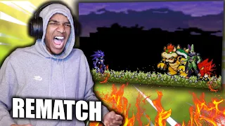 Mecha Sonic vs Bowser & Perfect Cell & Perfect Nazo Reaction