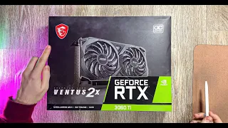 MSI RTX 3060ti 8GB GDDR6X 2 0C Видеокарта GPU 2022