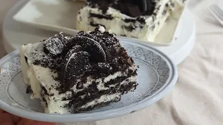 EP.20 투썸 아이스박스 케이크 만들기 : icebox cake : how to make oreo cheese cake [페코 peco]