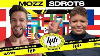 🇩🇰 MOZZ vs 2DROTS 🇺🇸 1/4 ПЛЕЙ-ОФФ КУБКА ФИФЕРОВ 2021