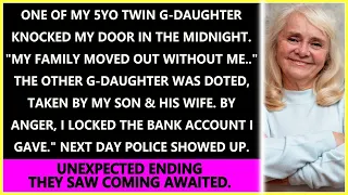 My 5yo GD visited me midnight cuz my son's family moved out without her. Ended the Police involved..