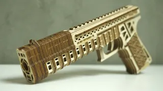 Gun Collection   Wood Trick New 3D wooden mechanical models for adults