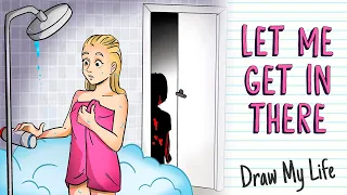 What IT DID TO HER in the bathroom WAS DISTURBING| Draw My Life
