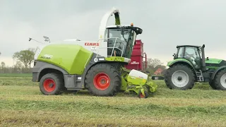 Agrar-Service Ellermann GmbH / Acker Gras Häckseln 2021 Claas Jaugra 860 Sond Best of ( 4K ) #GoPro