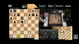 Magnus Carlsen vs Ian Nepomniachtchi | World Chess Championship 2021 | Game 1