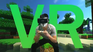 Как поиграть в Minecraft VR за 500 рублей