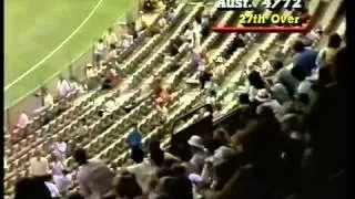 Dean Jones MASSIVE SIX vs WEST INDIES SCG 3rd FINAL 1984 85