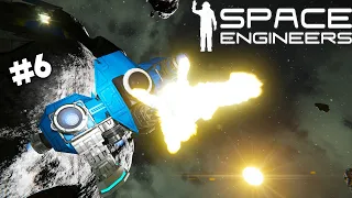 I SHOT MYSELF IN THE FACE! | Space Engineers | Learning to Survive | #6