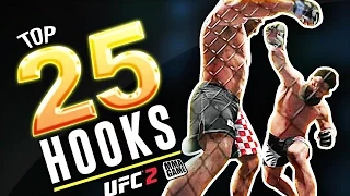 EA Sports UFC 2 - 25 WILD Knockout HOOKS!