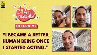 Fahadh Faasil Interview | Anupama Chopra, Baradwaj Rangan | Chat Masala | Film Companion Exclusive