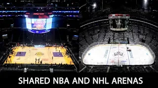 NBA and NHL Shared Arenas