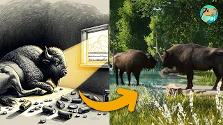 How a LONELY Wisent became the SHINING Star of my Planet Zoo Park