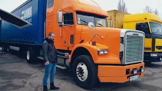 СЕКРЕТЫ грузовика FREIGHTLINER FLD . Американский грузовик изнутри Ч.1