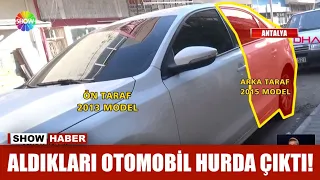 Aldıkları otomobil hurda çıktı!