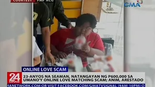 23-anyos na seaman, natangayan ng P600,000 sa umano'y online love matching scam; anim, arestado
