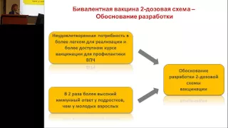 13.02.2015 - Минкина Г.Н. Новое в вакцинации против рака шейки матки. Что нужно знать врачу?