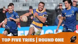 TOP FIVE TRIES: Round One