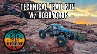 Desert Rc Coyote Chassis (Battle Bug) Lcg Rock Crawlers On Pioneer Park Red Rocks