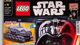 Lego Star Wars Magazin Nr 76 mit Clone Turbo Tank