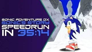 Sonic Adventure DX - Sonic's Story Speedrun in 35:14