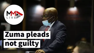 Jacob Zuma pleads not guilty to fraud, racketeering, corruption & money laundering charges