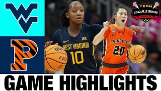 #8 West Virginia vs Princeton Highlights | 2024 NCAA Women's Basketball Championship