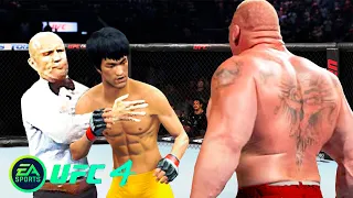 UFC4 Bruce Lee vs Brock Lesnar EA Sports UFC 4 PS5