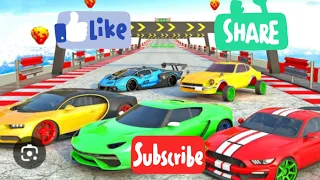 Ramp car stunts part 2 #gaming #youtube # subscribe my channel