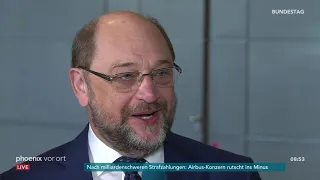 Martin Schulz und Alexander Graf Lambsdorff zur Beziehung EU/Großbritannien am 13.02.20