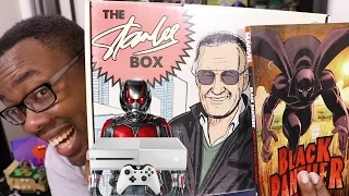 STAN LEE & BLACK PANTHER UNBOXING + SMALLEST XBOX EVER??