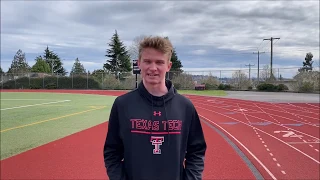 Noah Creighton 800m Predictor Workout (PR!) 04/05/2020